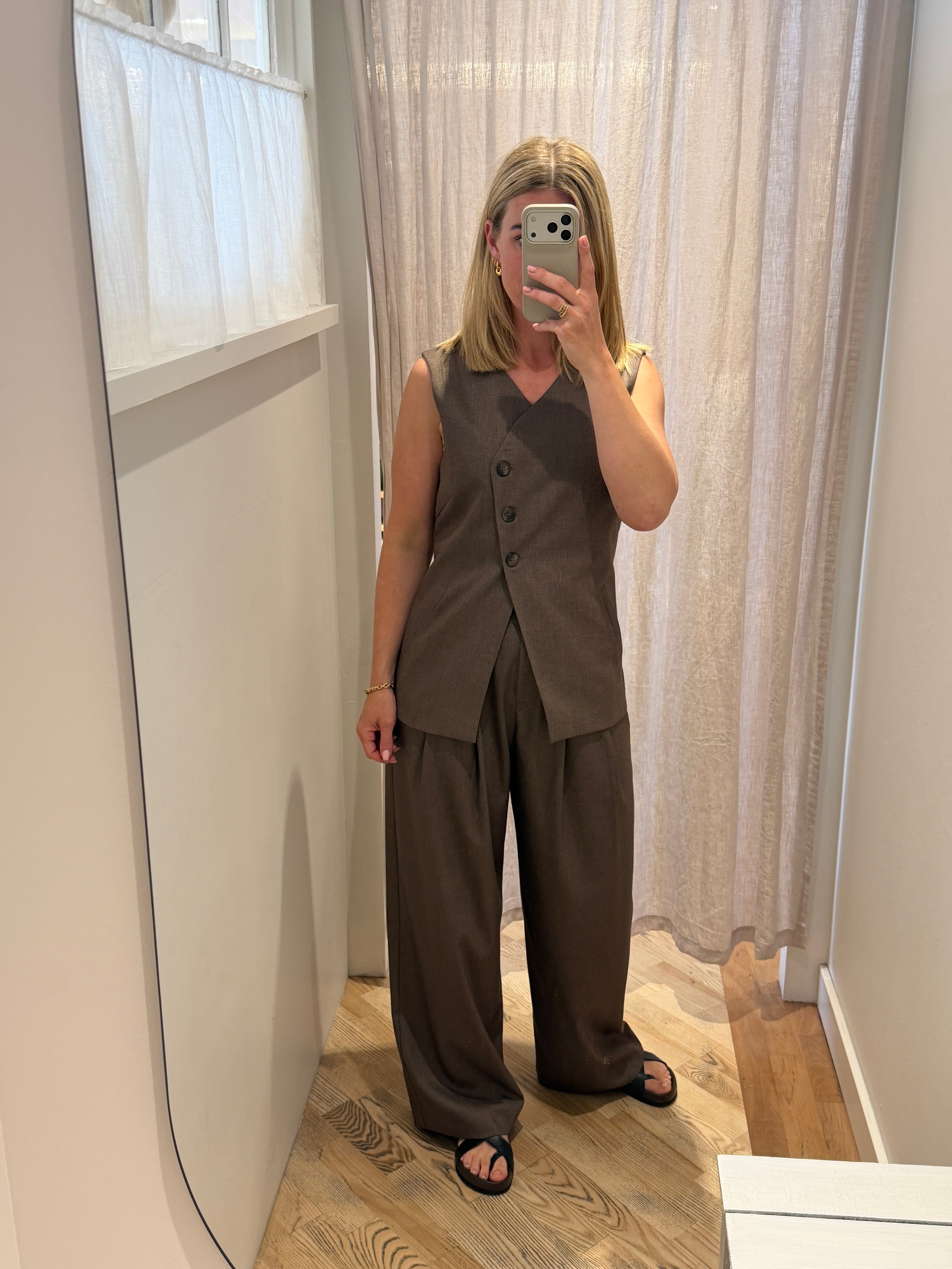 Cassi vest - Nougat