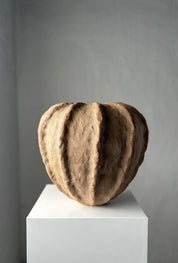 Dråbe gulvvase - brun