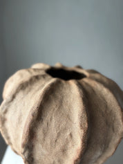 Dråbe gulvvase - brun