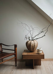 Dråbe gulvvase - brun