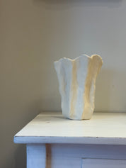 Bølget vase - lille