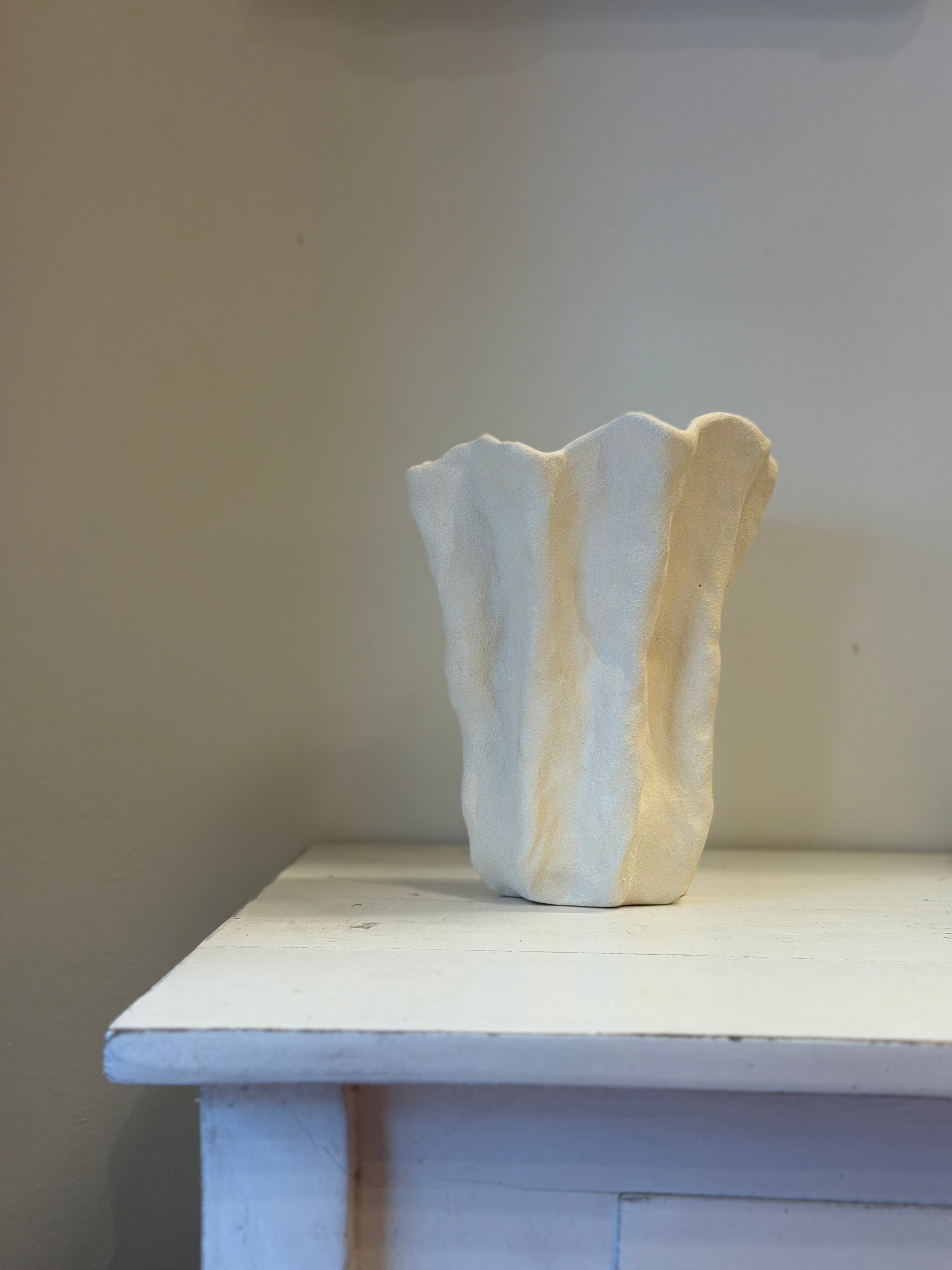 Bølget vase - lille