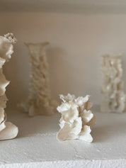 Porcelænsstage med isblomst - lille