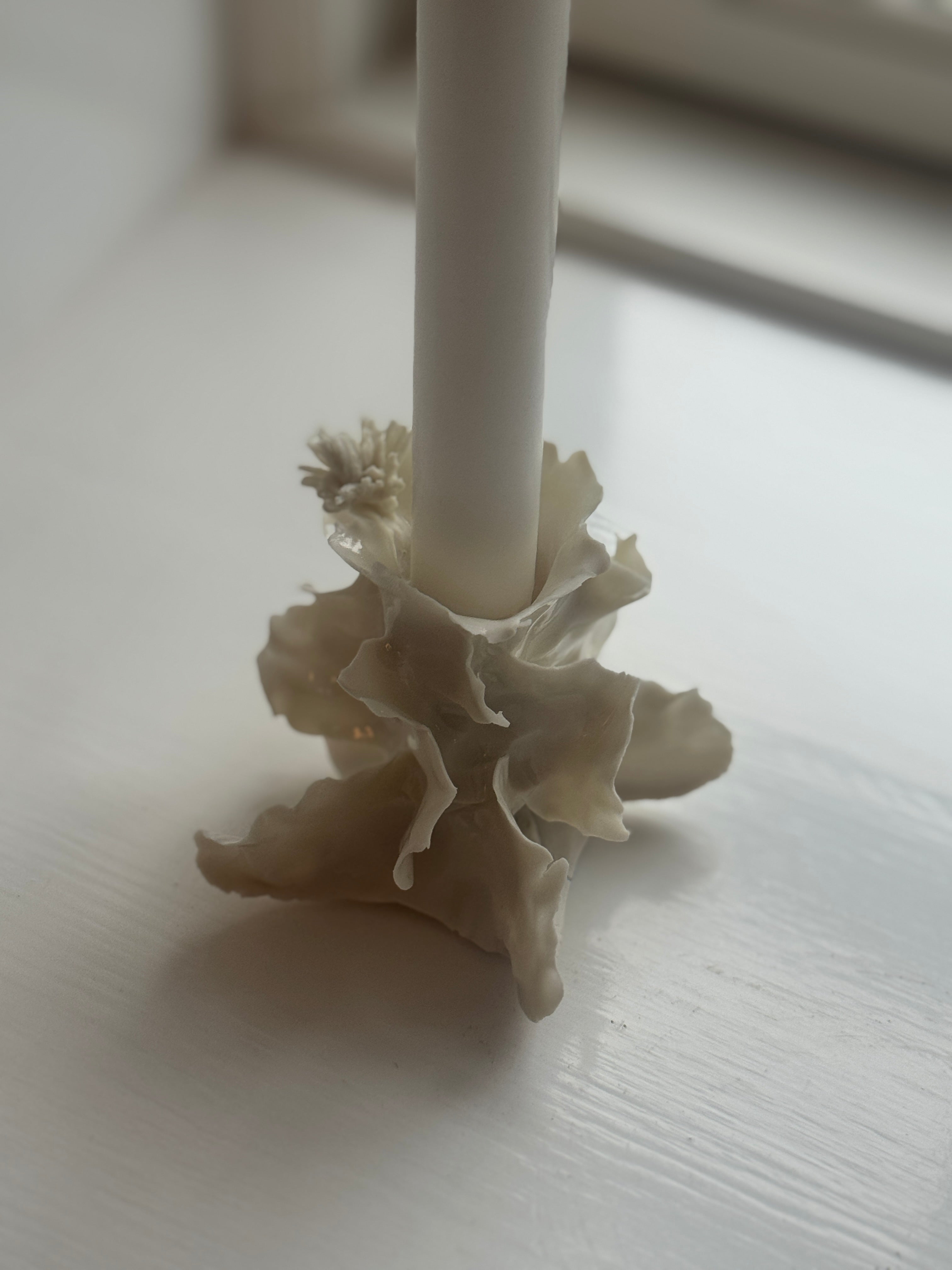 Porcelænsstage med isblomst - lille