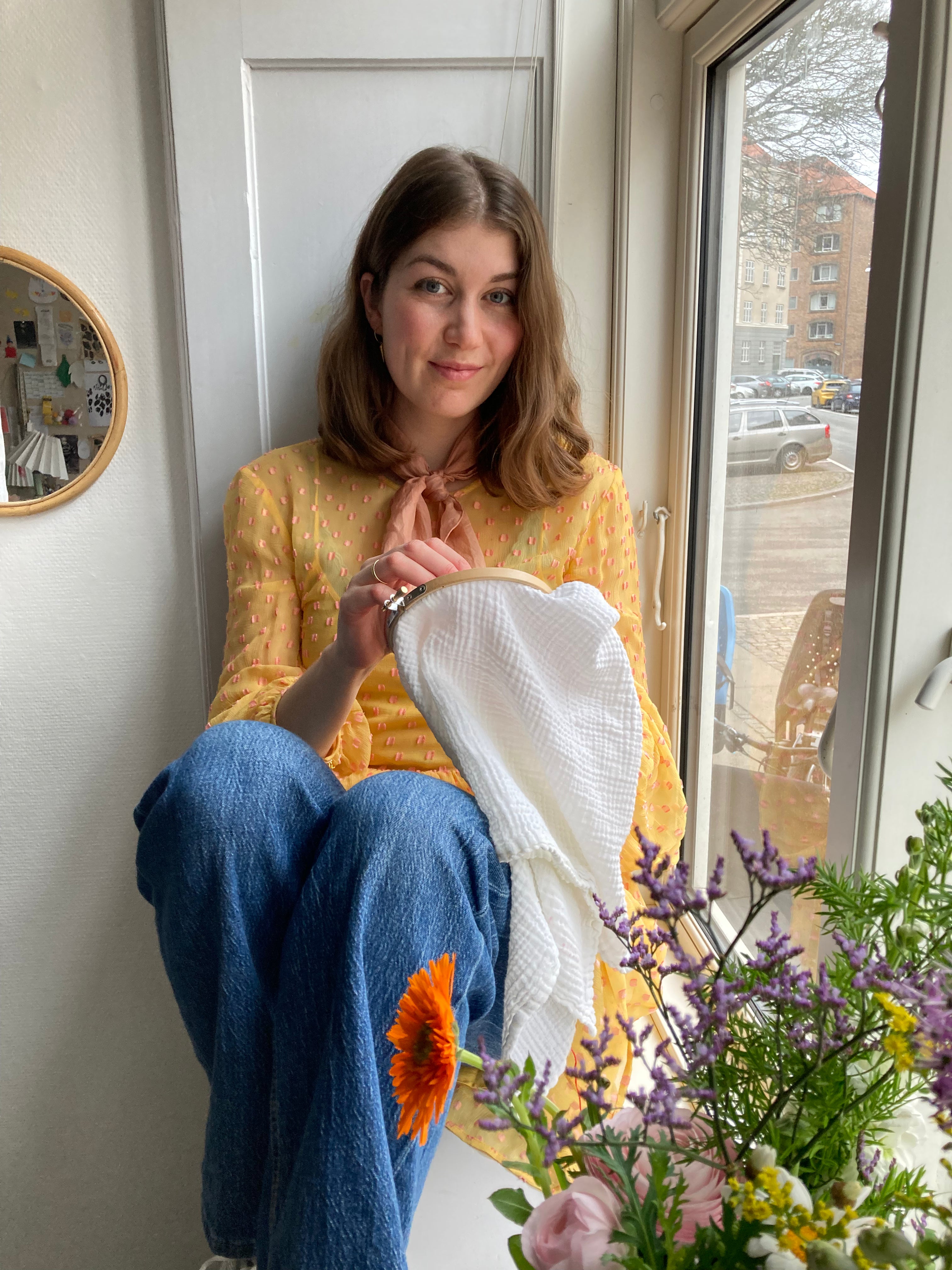 Workshop med Lille Klode: Broderi og visible mending
