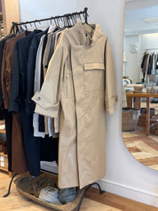 AF Agger · Water resistant coat - Cool beige