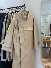 AF Agger · Water resistant coat - Cool beige