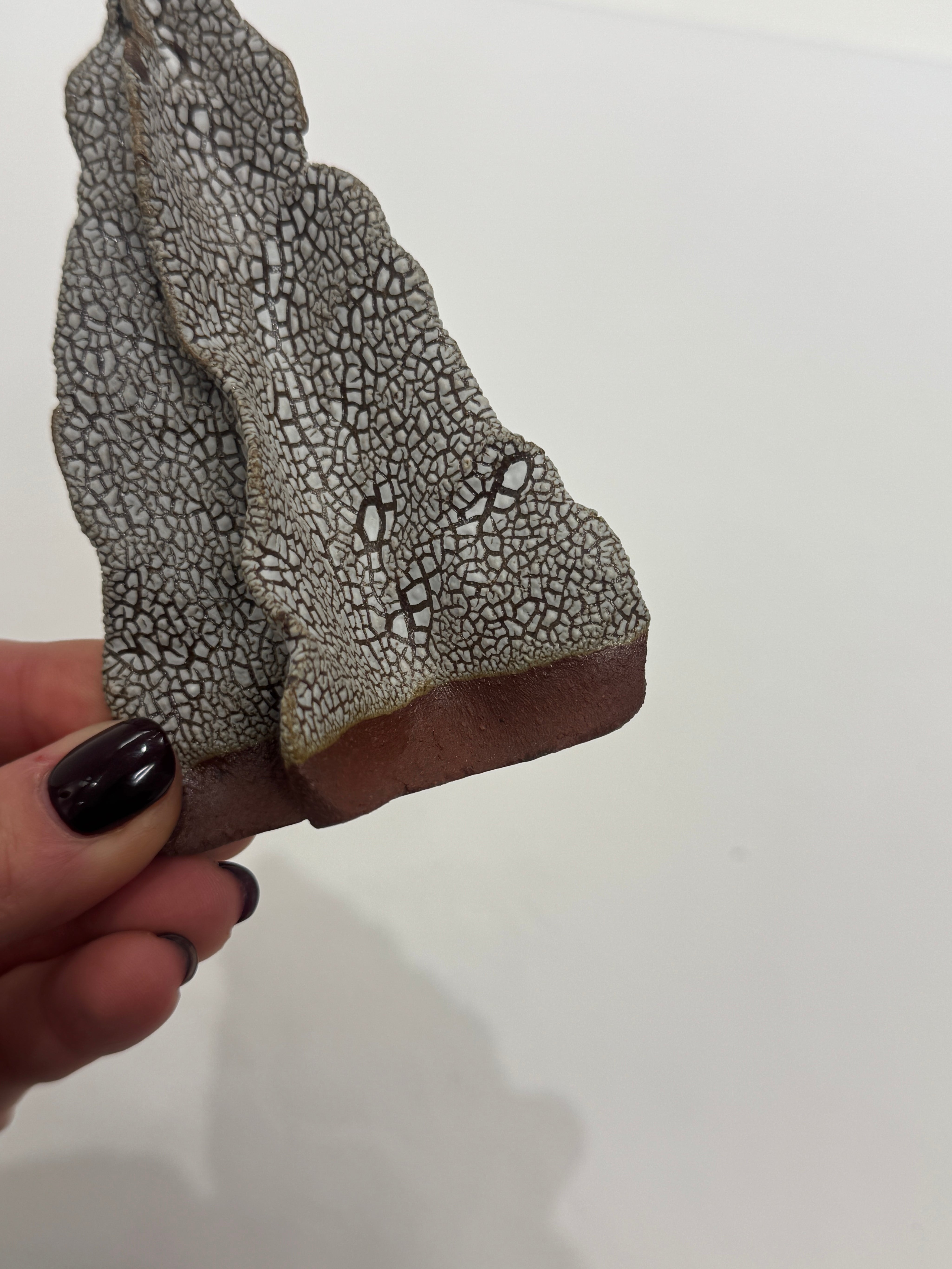 Keramik juletræ - rød