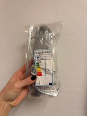 Ledning med afbryder/kabel 5m transparent