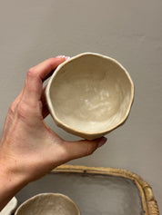 Boble kop - mat beige