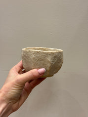 Boble kop - grov beige