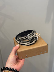 Western Belt - Cavallino Zebra