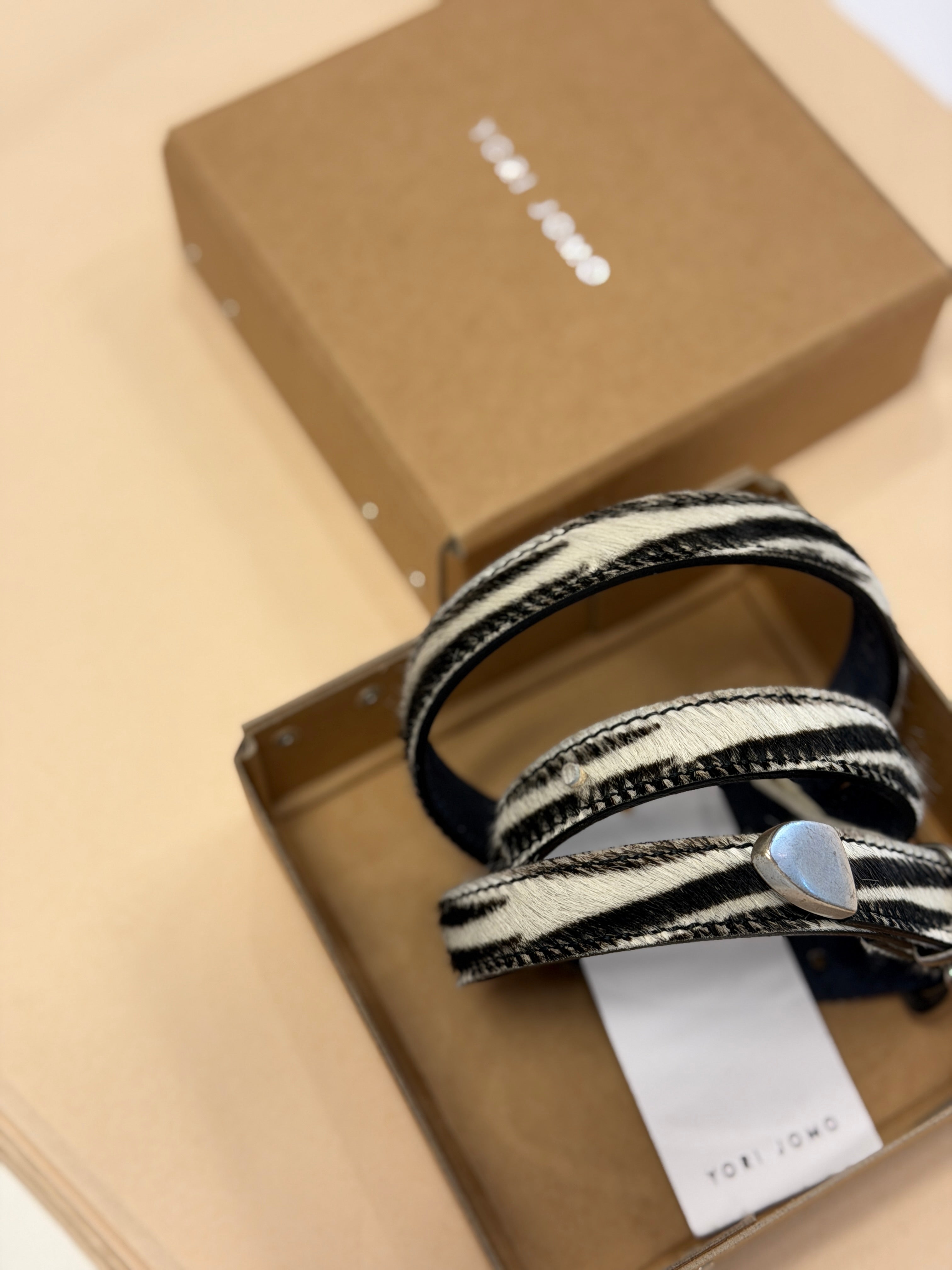 Western Belt - Cavallino Zebra