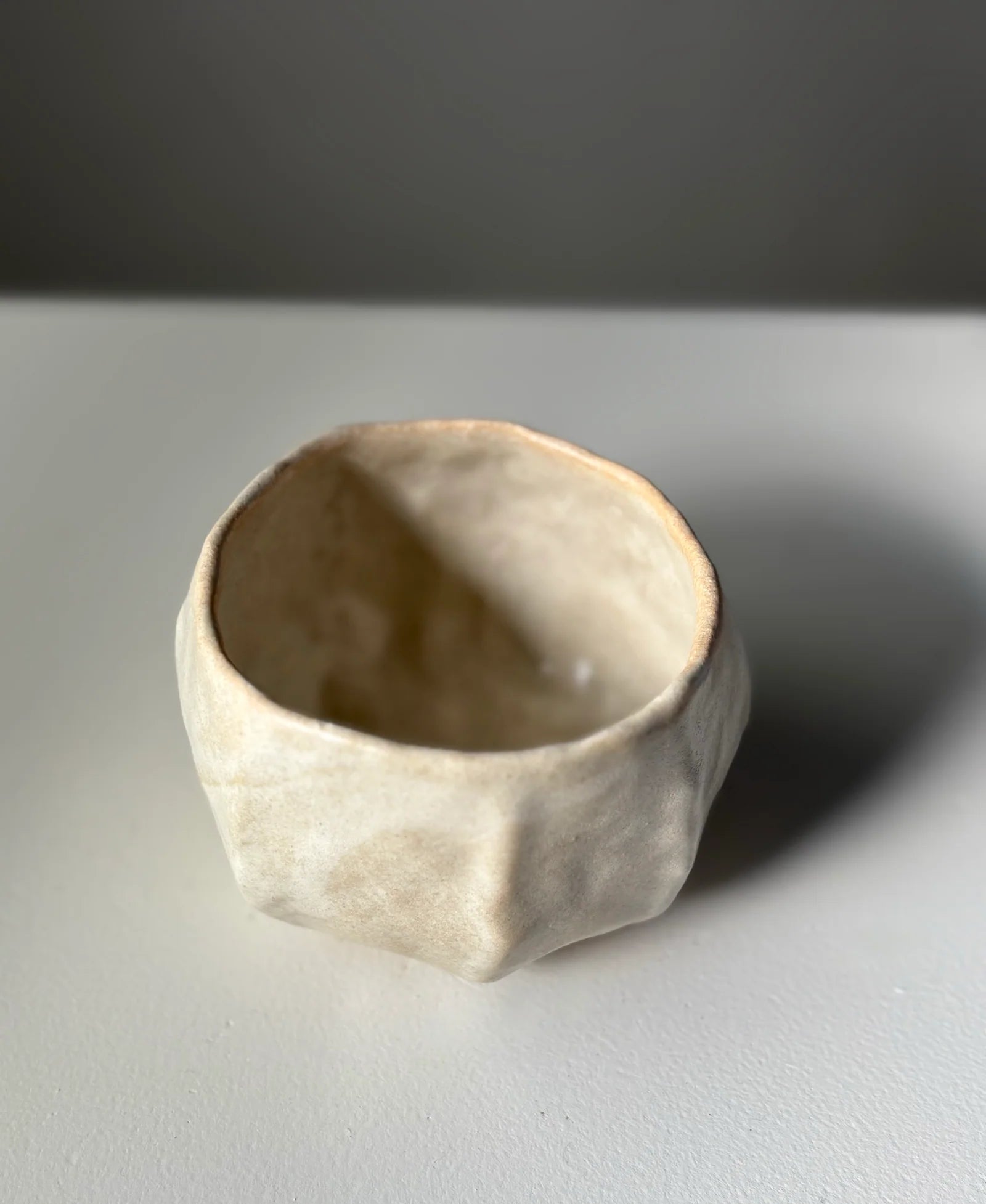 Boble kop - mat beige