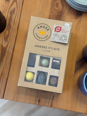 Chokoladeæske 12 stk. - Ankers fyldte