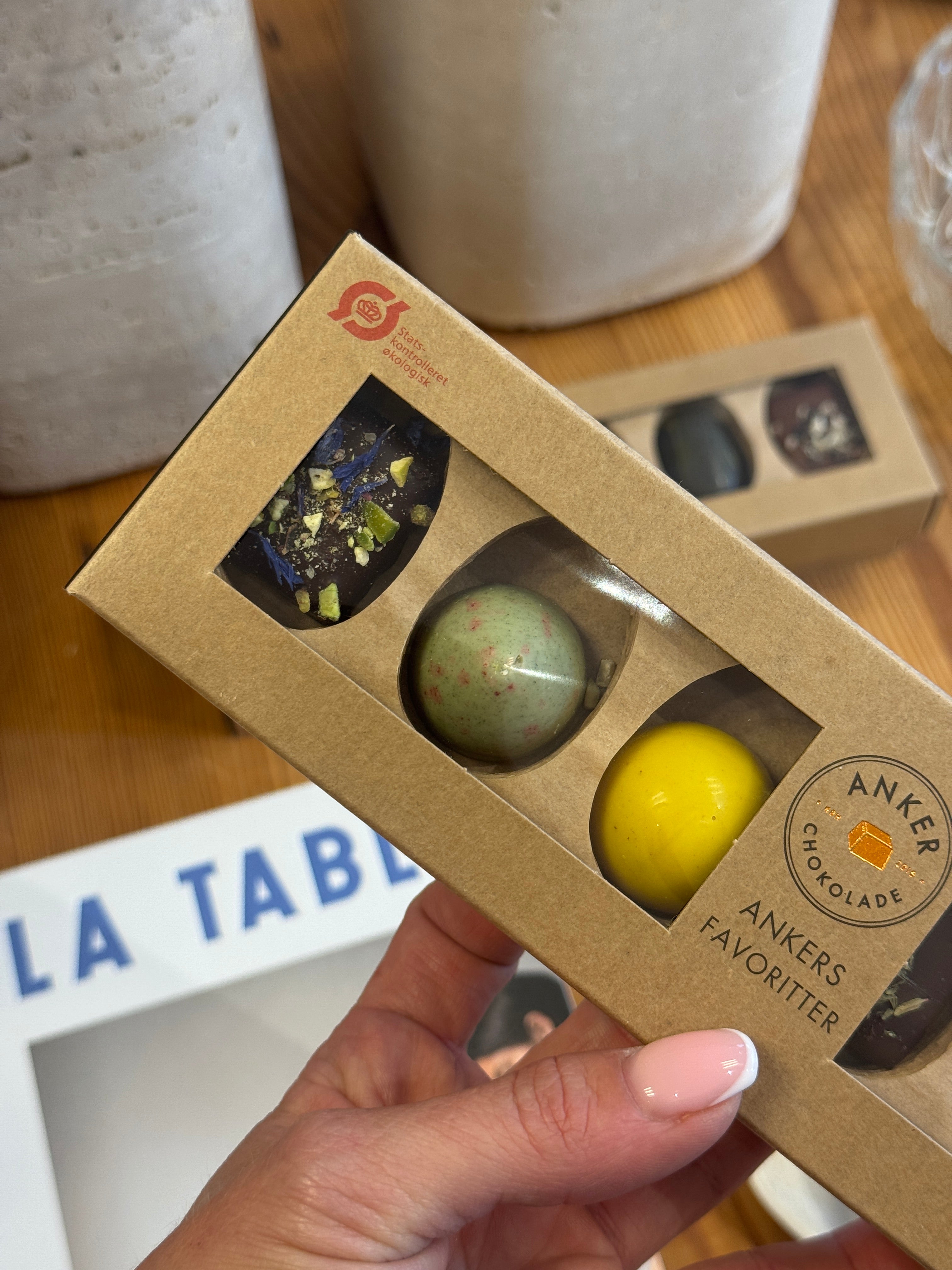 Chokoladeæske 6 stk. - Ankers favoriter