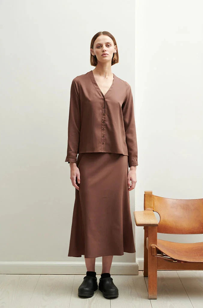 Sessa shirt - brown