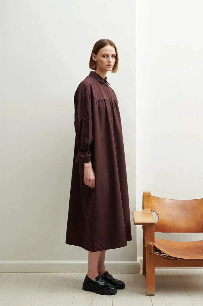 Daga dress - bordeaux