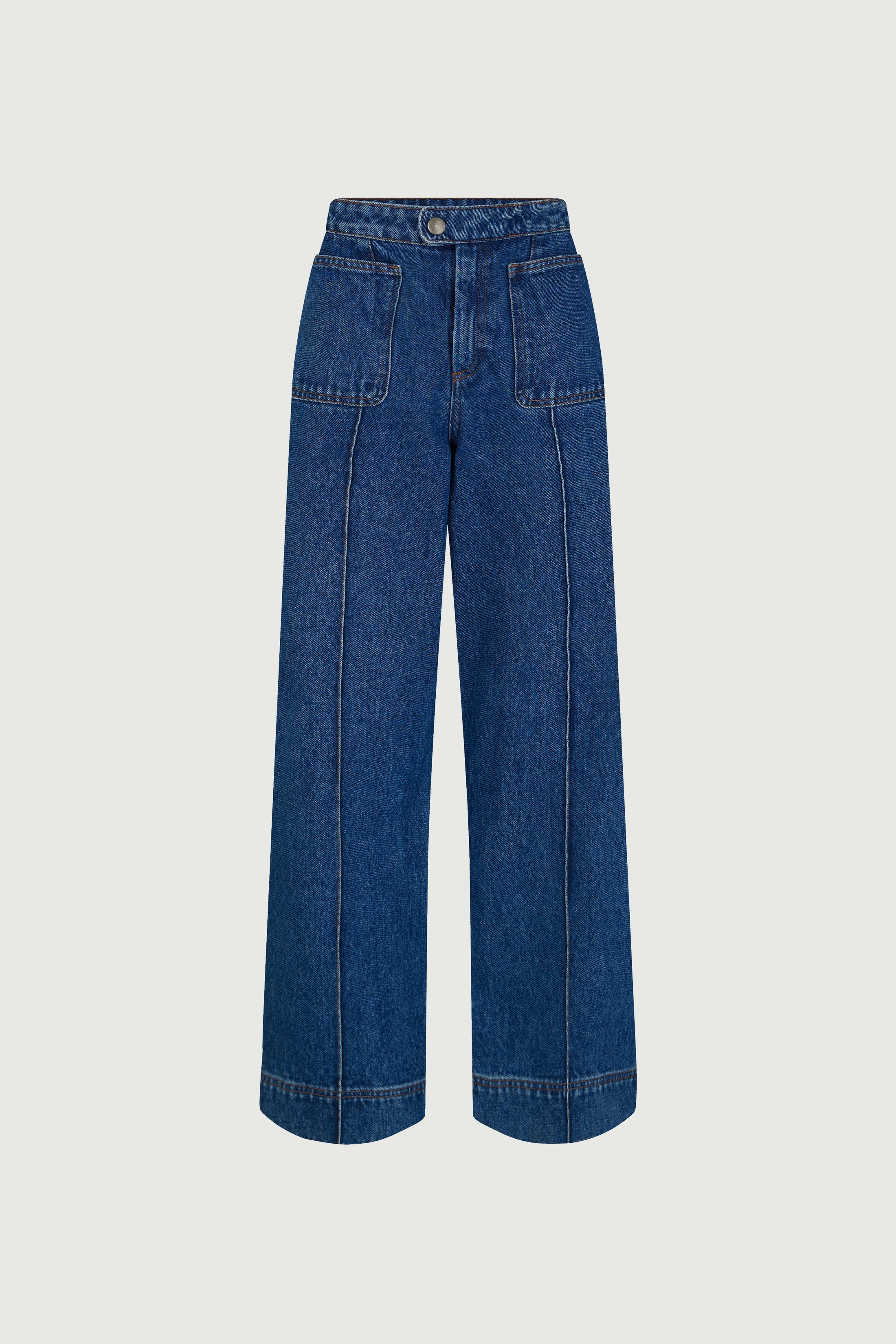 Harry jeans - washed blue denim