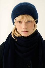 Kitti Cashmere silk hue - Eclipse Navy