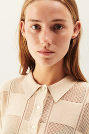 Kuri cotton linen knit - ecru
