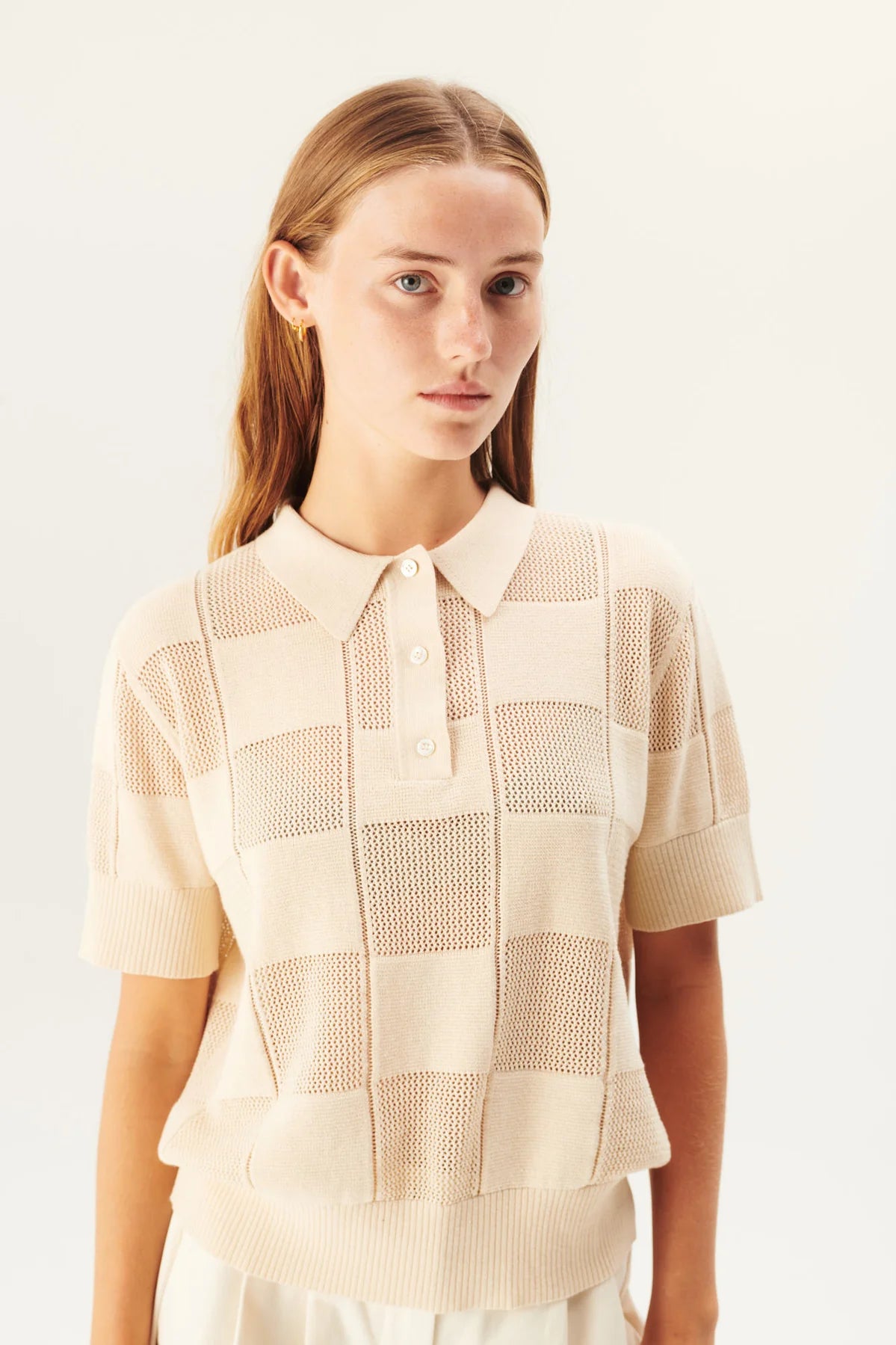 Kuri cotton linen knit - ecru