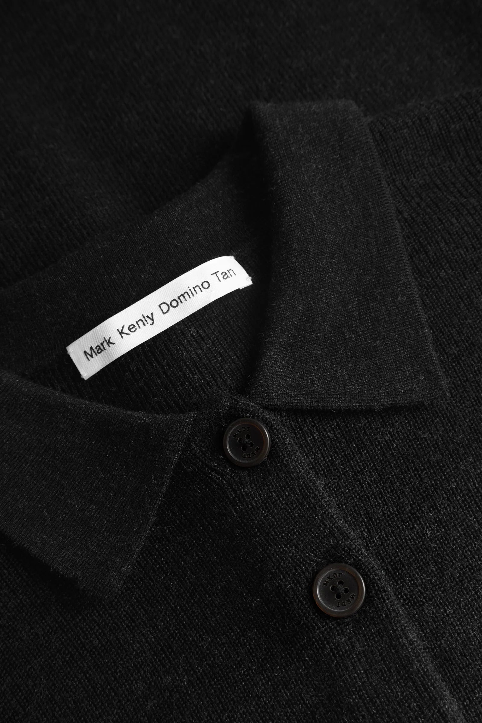 Korine merino cardigan - black