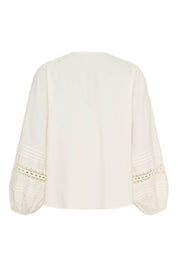 Lily ls shirt - White sand