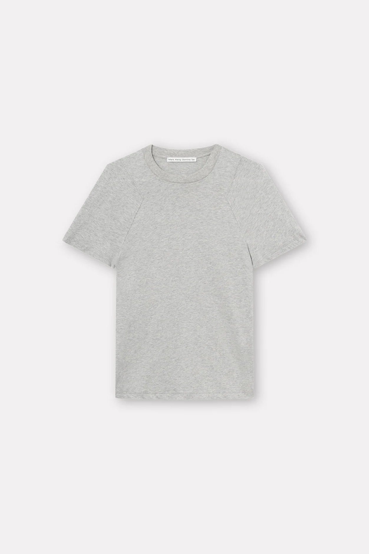 Laia cotton jersey tee - grey melange