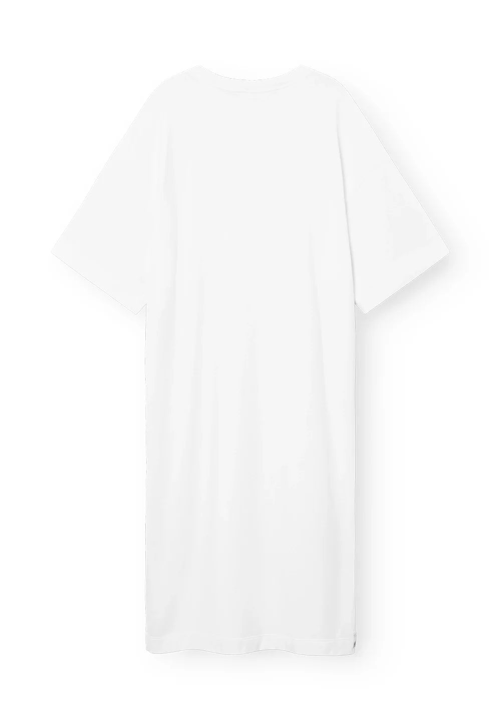 Light sweat dress - white