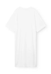 Light sweat dress - white
