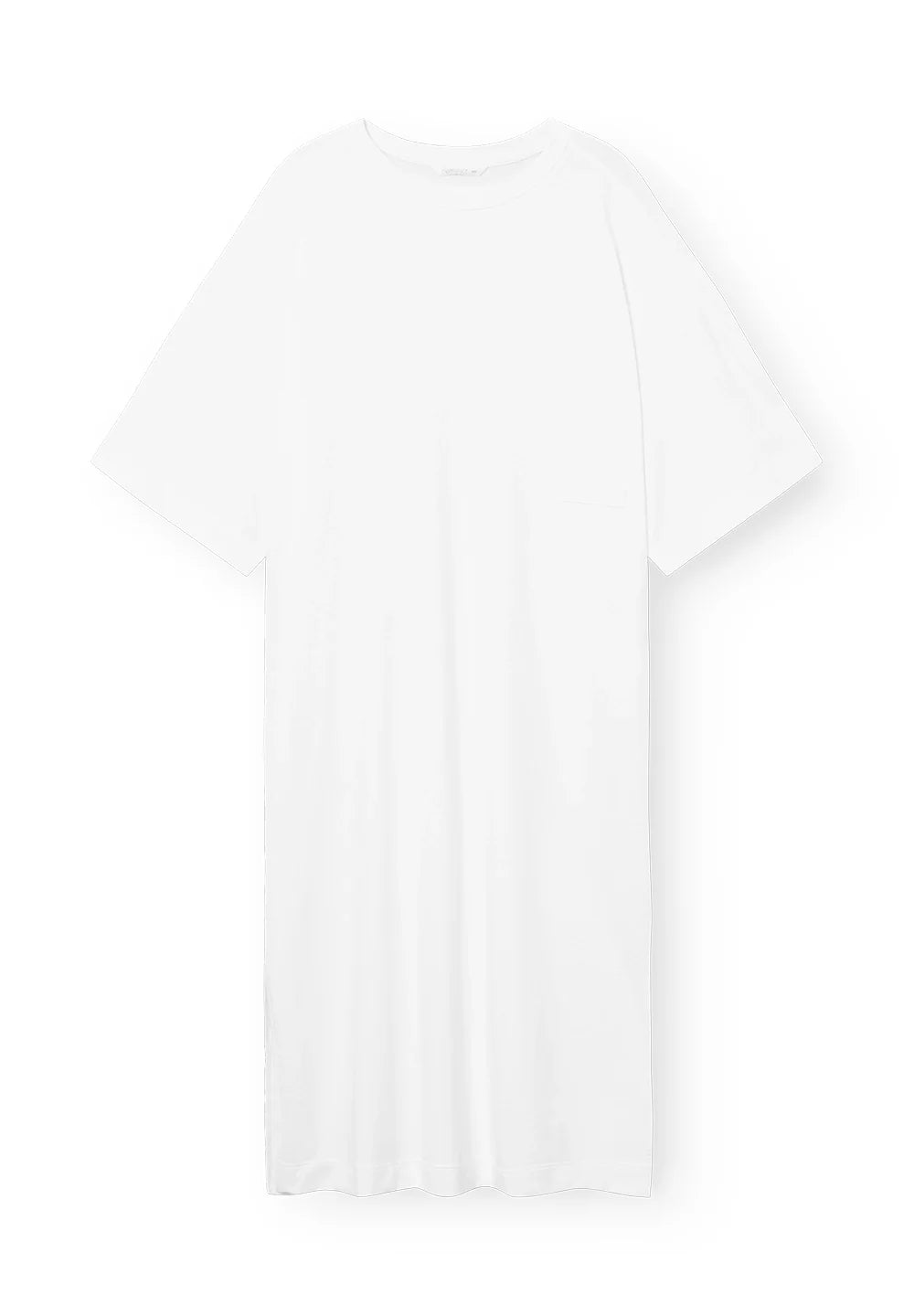 Light sweat dress - white