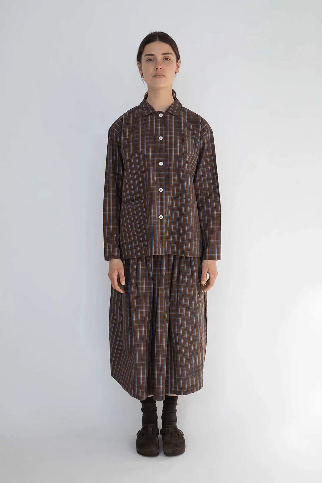 Malou shirt - chestnut