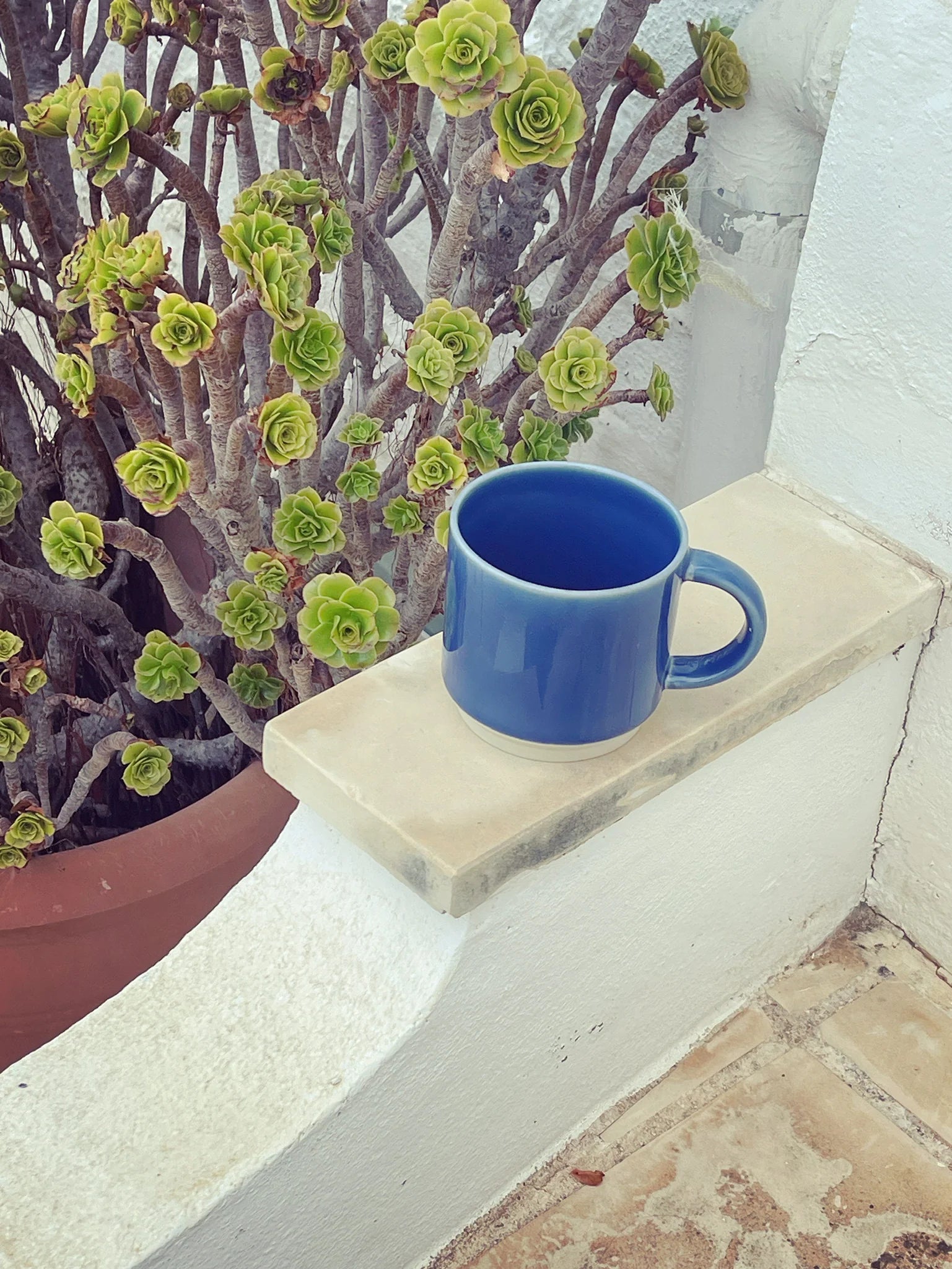 Memphis Mug - Dusty Blue