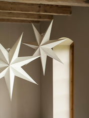 Mira julestjerne 60 cm - Hvid