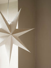 Mira julestjerne 60 cm - Hvid