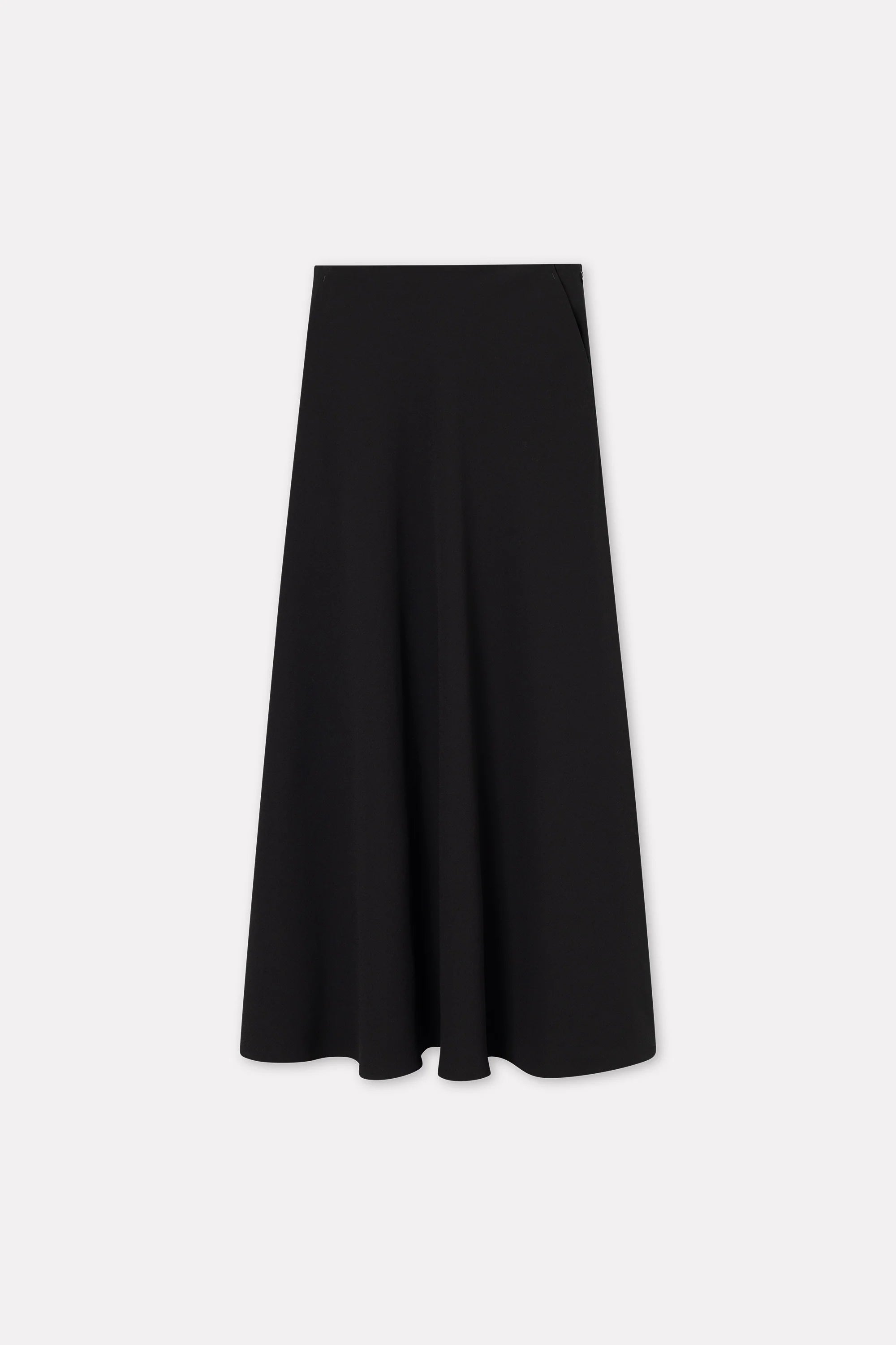 Nimo crepe gerogette skirt - Black