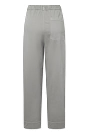Palla garment dyed twill pants - Elephant grey