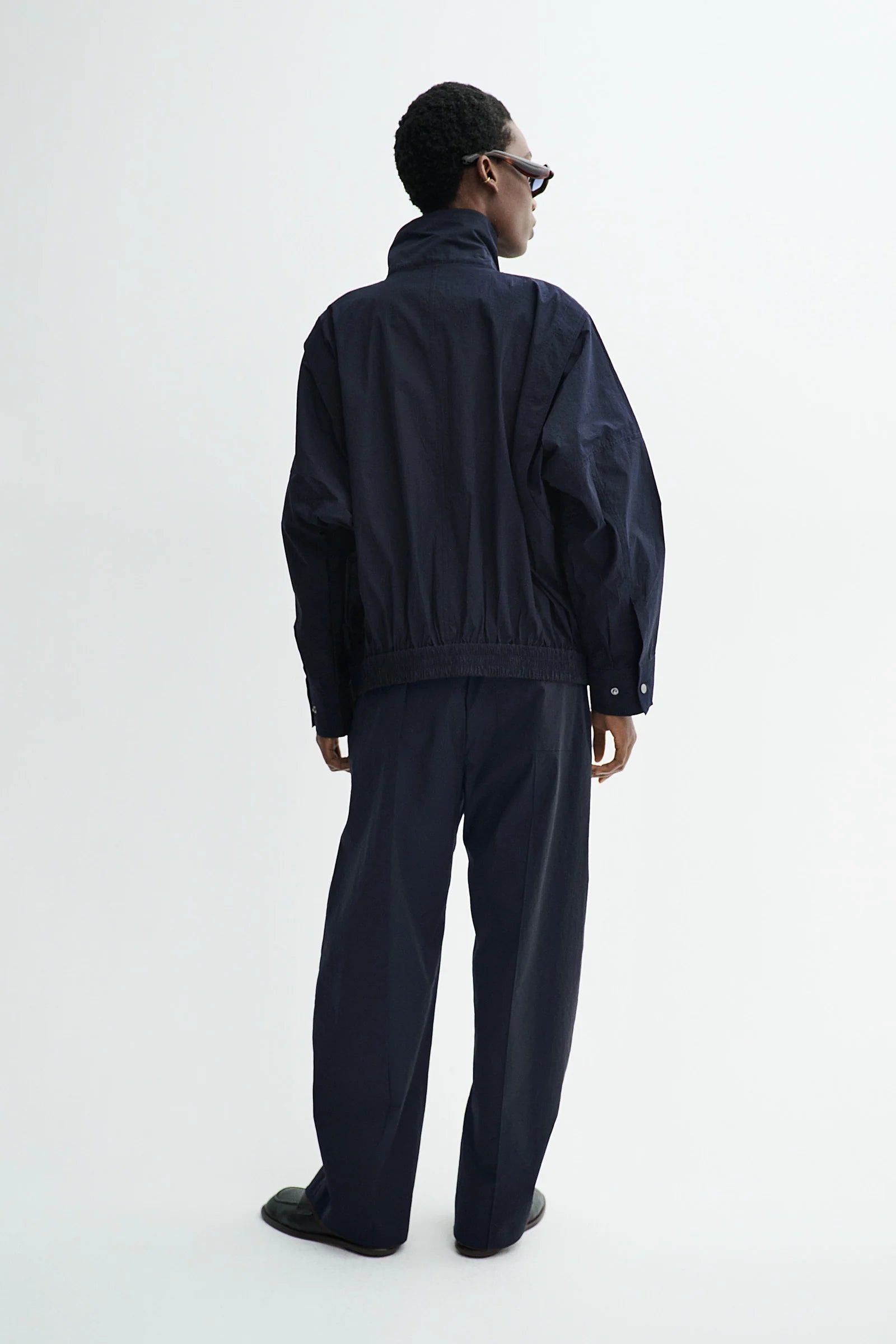 Paloma crisp pants - dark navy