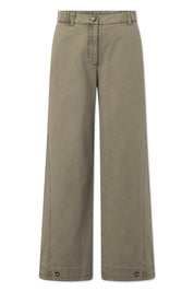 Patsy faded twill jeans - sage green