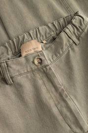 Patsy faded twill jeans - sage green