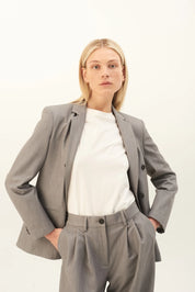 Pauletta Solid Tailoring pants