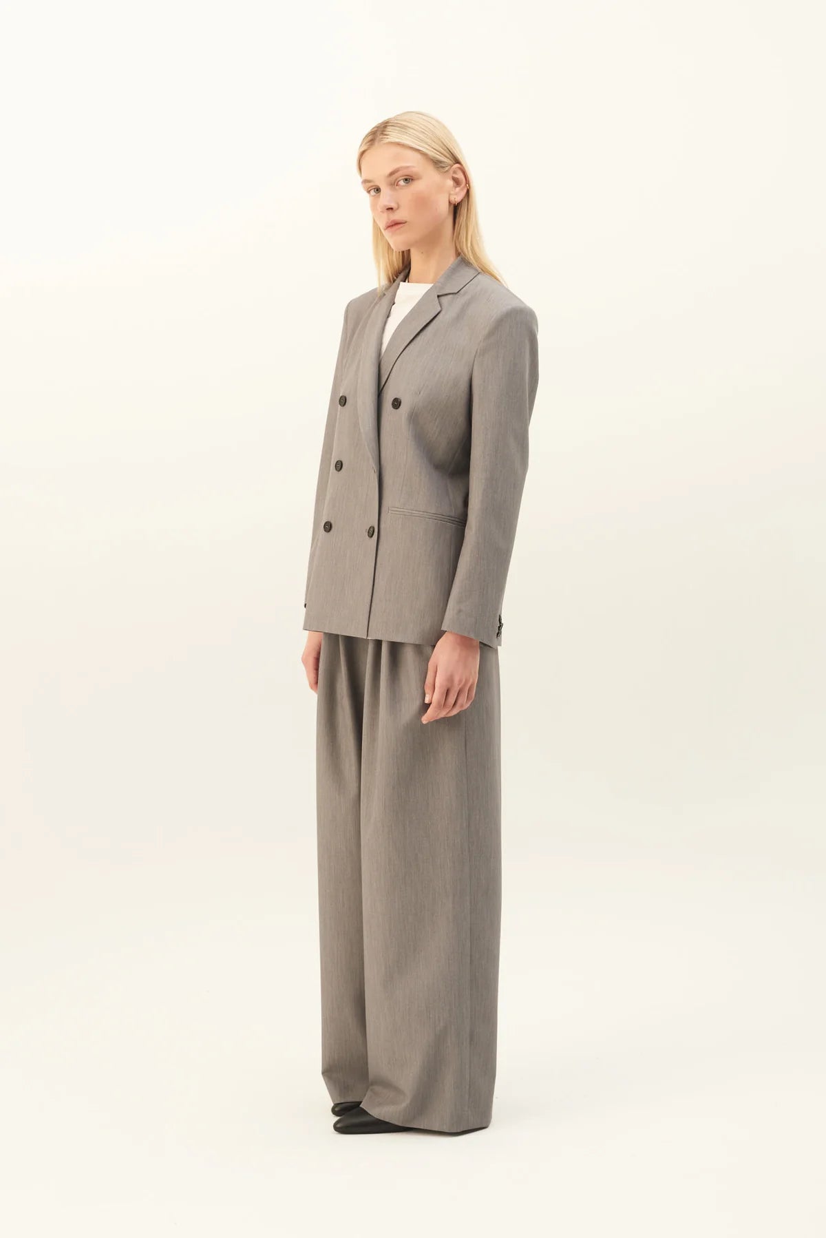 Pauletta Solid Tailoring pants