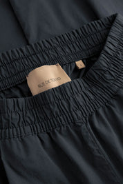 Pia organic garment dyed poplin pants - Dark navy