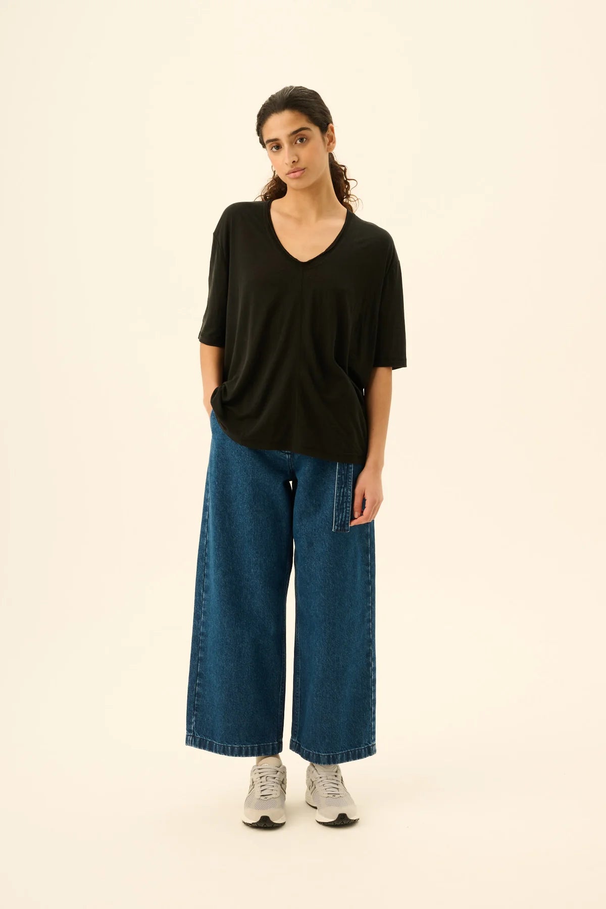 Polline denim jeans w/ belt