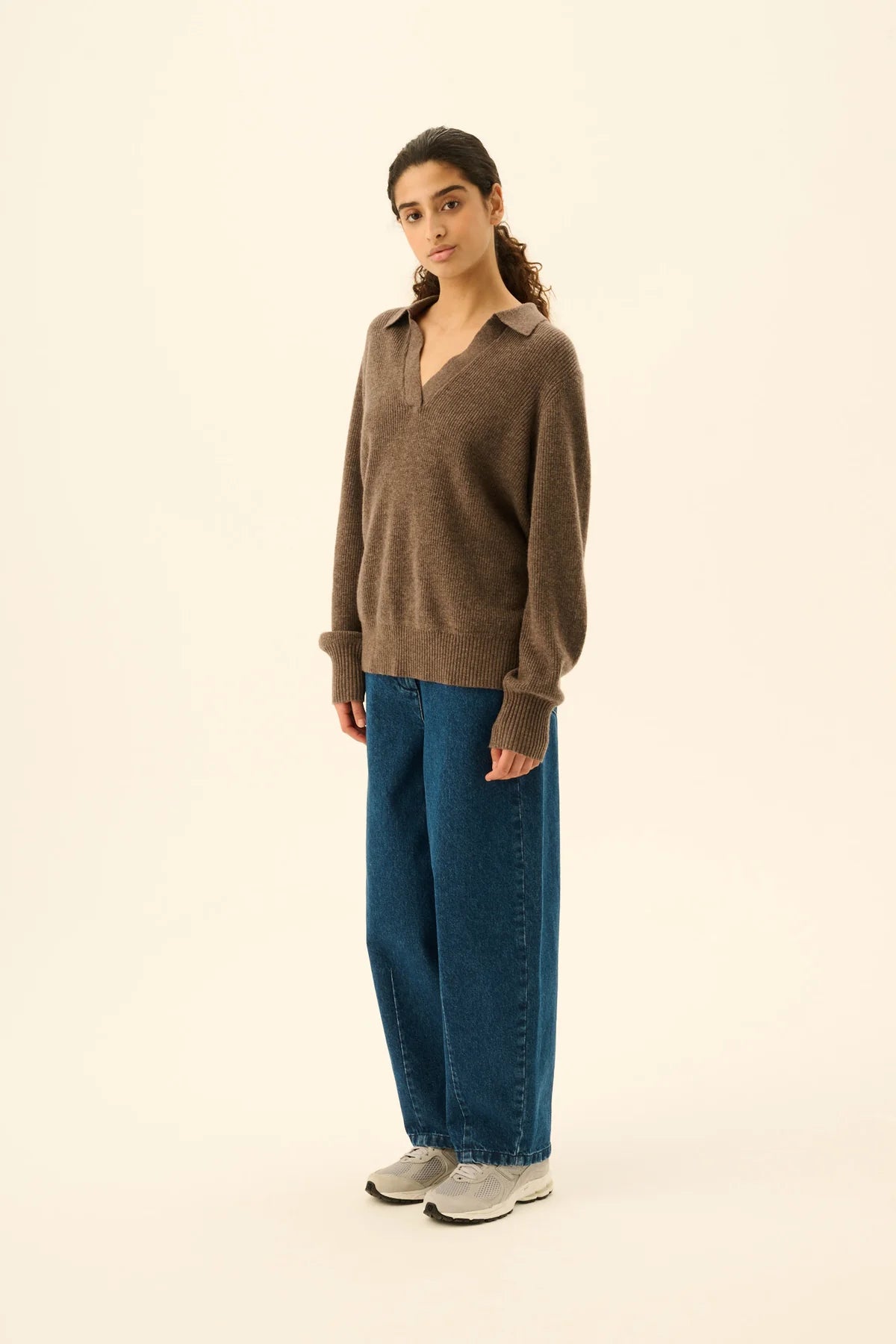 Poppie barrel denim jeans