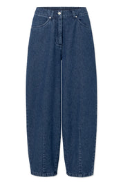 Poppie barrel denim jeans