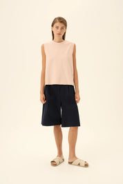 Prema twill shorts - Dark Navy