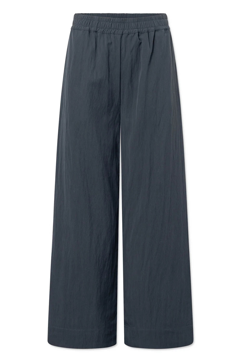 Prisila crinkled tencel pants - Dark navy