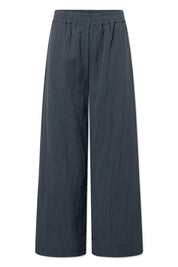 Prisila crinkled tencel pants - Dark navy